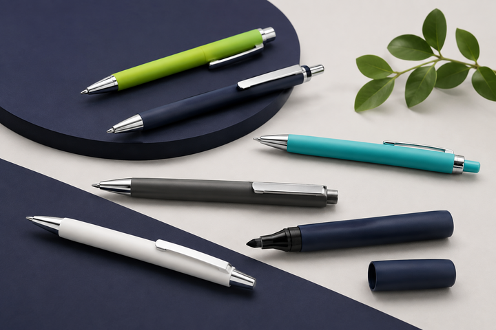 Kugelschreiber und Marker individuell bedrucken lassen